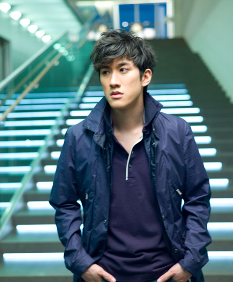 一夜惊喜李治廷飞机头发型图片