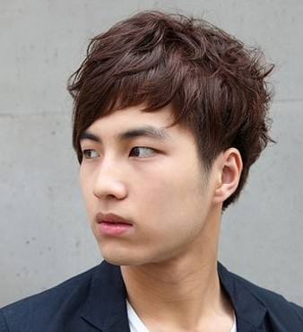 各种气质男生纹理烫发型图,烫发图片,发型图片