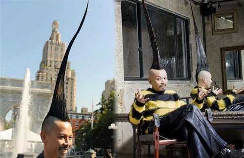 短寸刻刀疤vs圆寸莫西干,寸头图片,发型图片