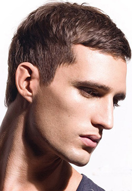 各种男士帅气平头发型图片