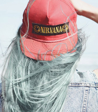 最美渐变色头发图片挑染桃红色渐变抢眼