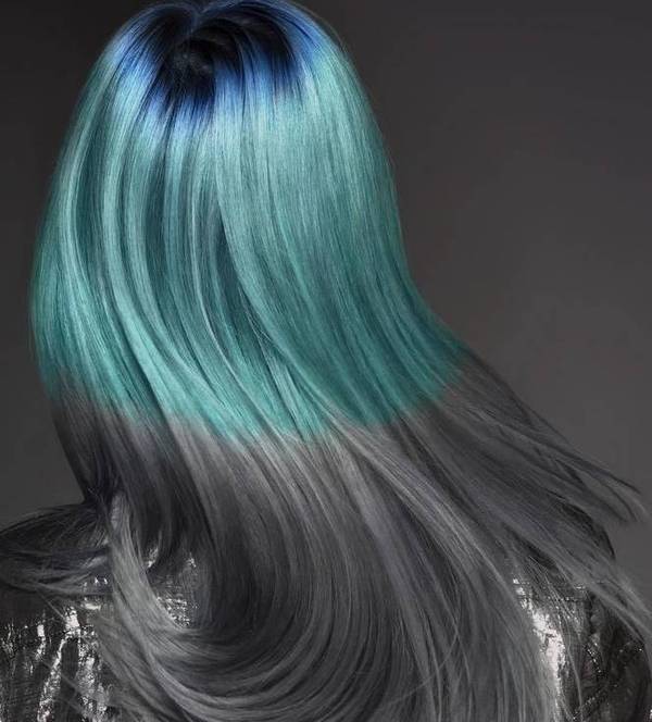 最新潘通草本绿染发美图