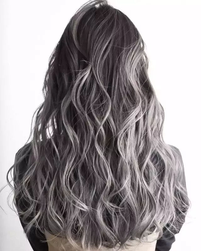 微潮色头发图片,染发图片,发型图片