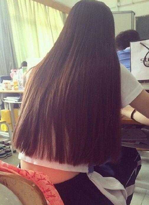 适合长直发的淑女发型设计