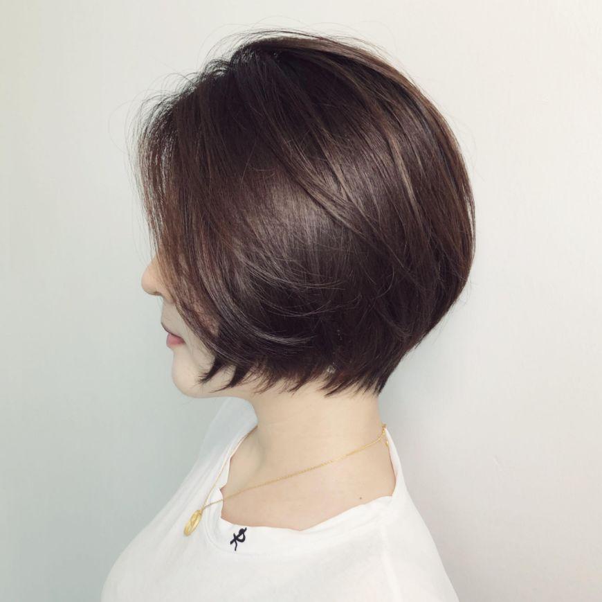 3040岁短发啥头型显年轻40岁女人短发减龄发型