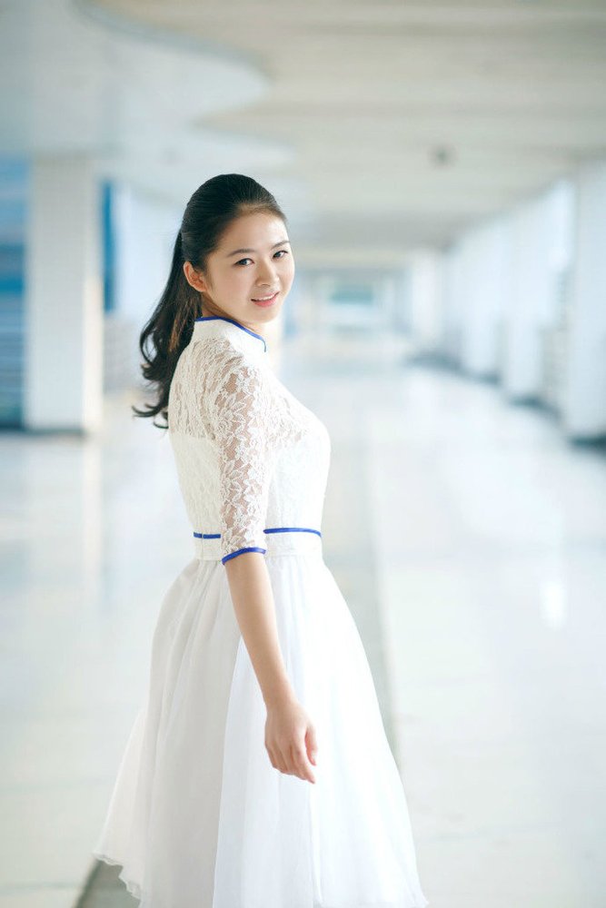 浙大马尾辫美女礼仪队高清照片,美女图片-第2图,发型图片