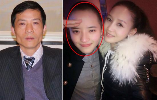 香飘飘奶茶千金蒋瑶嘉爆红帅气板寸头发型突显个性