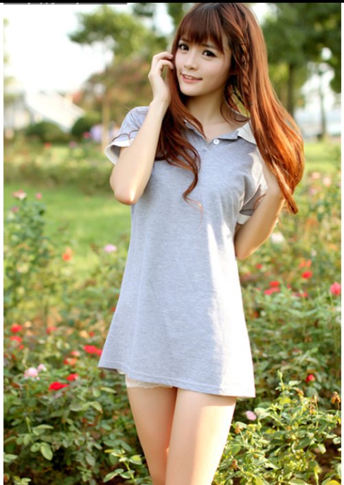 湖南农大校花孔一红私房发型照齐刘海长发或清纯或性感