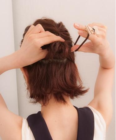 100种扎头发的方法短发图片