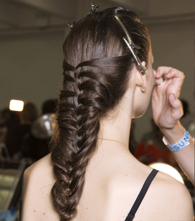 值得收藏的编发发型图片片