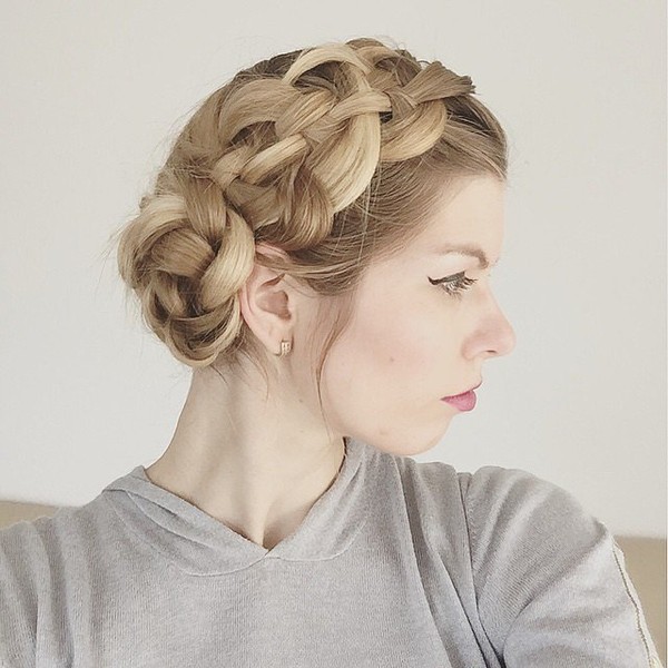 头发怎么编好看图片大全片