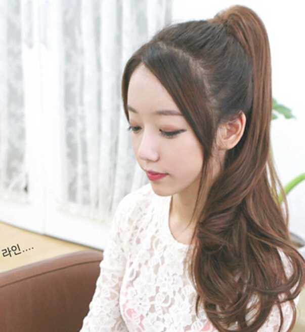 蛋卷头怎么扎好看公主头不错哦片