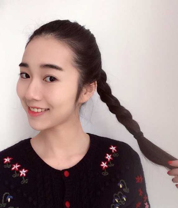 麻花辫版的丸子头步骤图解,丸子头图片,发型图片