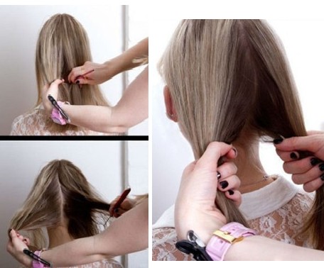 发型图片网小编今天分享这款简单长发扎发教程,教你用头发打发结,欧美