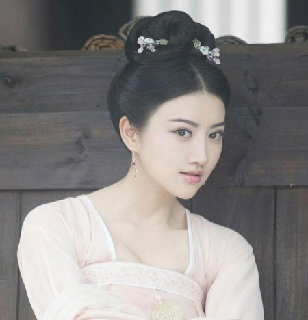 景甜的这些古装造型美艳绝伦,女明星图片,发型图片