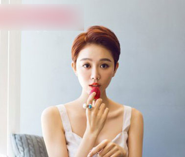 美厨娘姜妍超短发秀别样性感清点女明星超短发造型