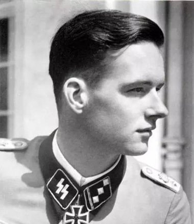 纳粹军官的发型图片德国二战军官发型