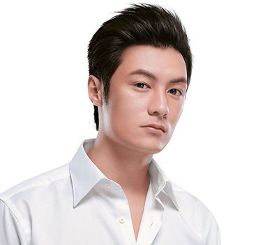 余文乐复古油头发型余文乐二八分油头图片