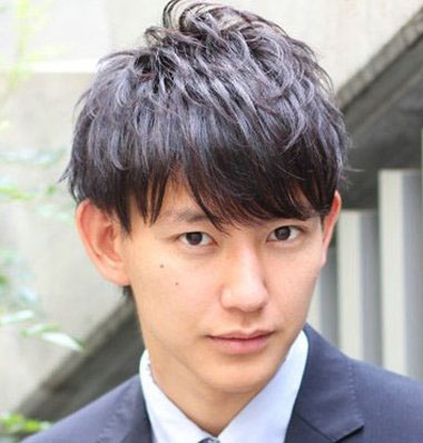 男生长发纹理烫图片最新时髦男生纹理烫长发发型