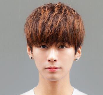 韩国男生短发卷发,短发图片,发型图片