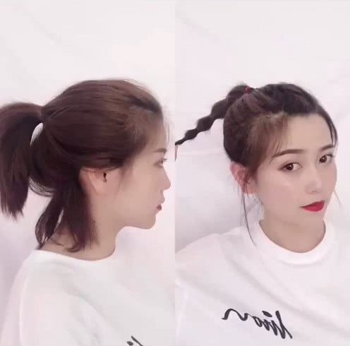 剪了短发该扎什么发型