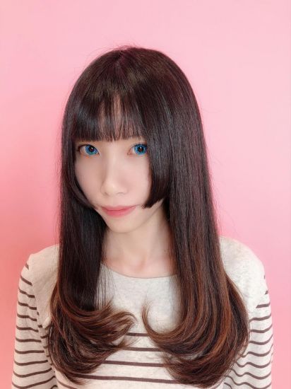 日式新发型公主切momo日式公主切造型2019再掀热潮