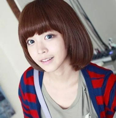 韩式妹妹头短发,短发图片,发型图片