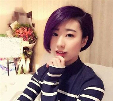 沙宣简易女士短发的剪法沙宣不规则短发