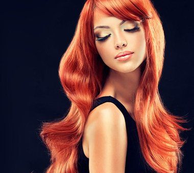红色染发发色参考女士头发染成哪种红色漂亮好看