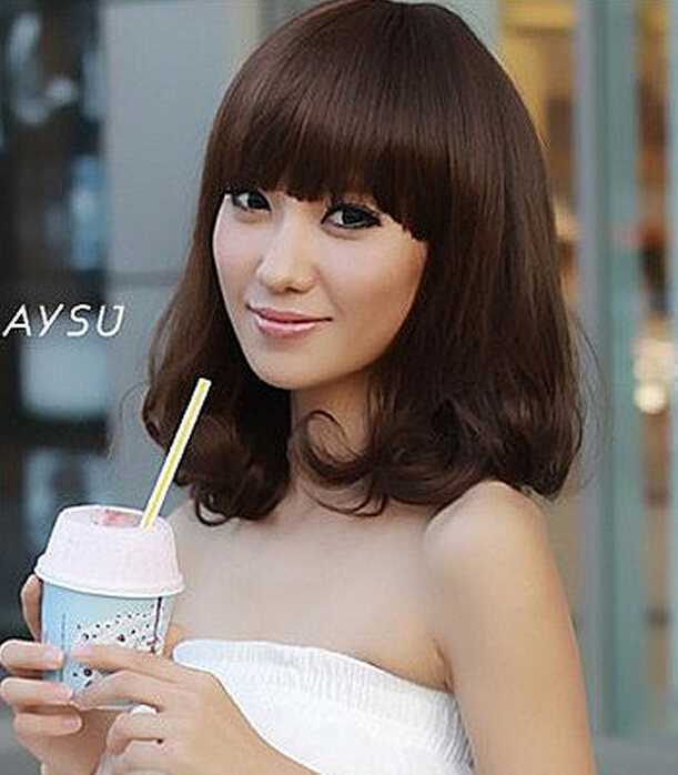 秋季最cute短发梨花头发型图片 梨花头图片 发型图片