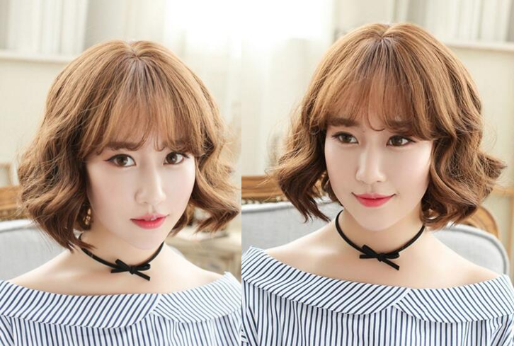 不知道梨花烫内扣几个卷好看?,烫发图片,发型图片