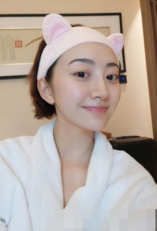 女生发带短发的戴法图片,短发图片,发型图片