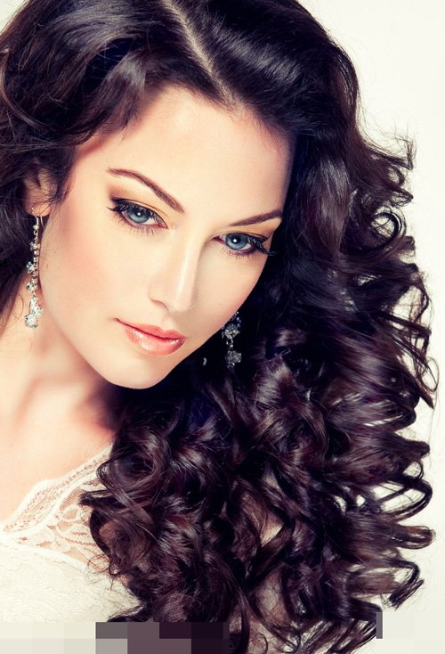 复古路线的卷烫头发设计女孩子最佳卷头发造型大全