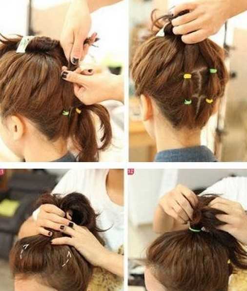 短发怎么扎丸子头,短发女生很困惑了吧,下面小编就送上短发