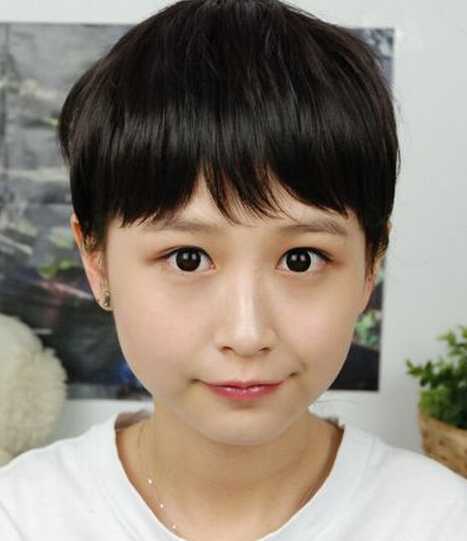 长发怎么戴假发假小子短发怎么带