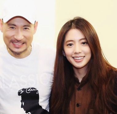 林宥嘉丁文琪婚纱照太美了丁文琪长卷发发型浪