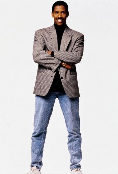 丹泽尔华盛顿黑白质感大片写真57