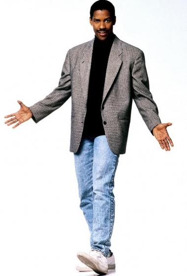 丹泽尔华盛顿黑白质感大片写真57