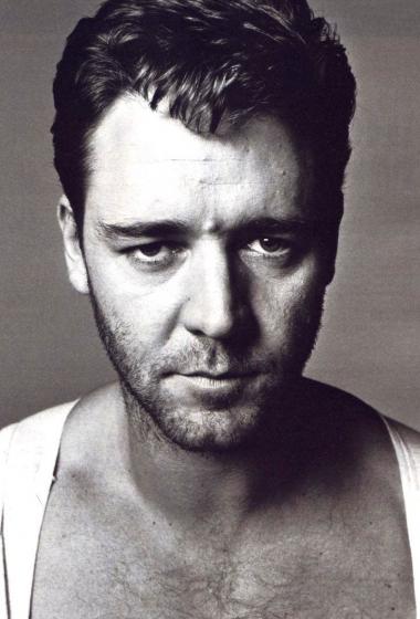 罗素克劳黑白质感时尚写真高清图片67