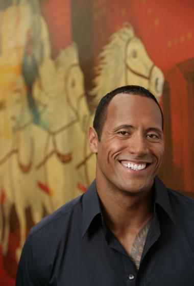 美国巨星道恩强森早年写真高清图片17