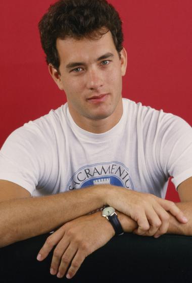 汤姆·汉克斯年轻帅气图片