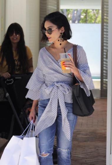 vanessahudgens凡妮莎哈金斯街拍时尚写真79