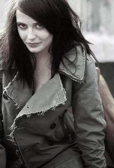 伊娃格林性感黑白时尚写真大片89