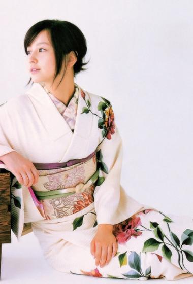 堀北真希可爱和服清新写真28