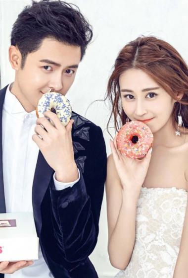 付辛博颖儿情侣时尚写真图片