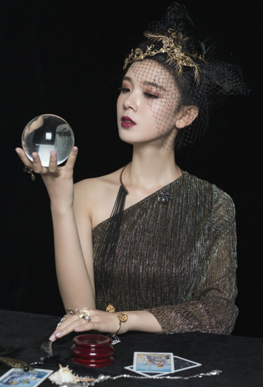 陈瑶黑暗系占卜师写真气质慑人26