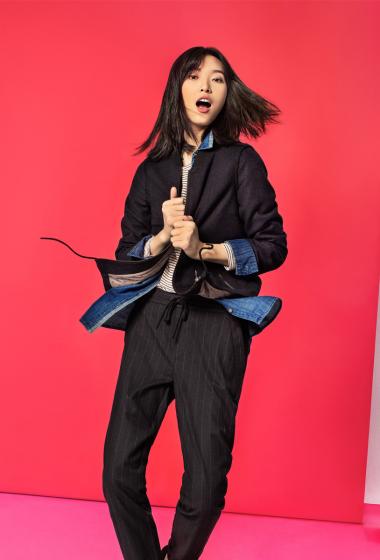 超模游天翼最新高清杂志封面写真图片89