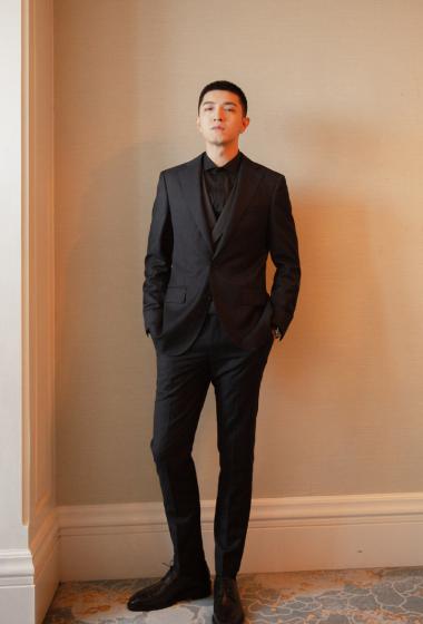 金瀚硬朗帅气西装写真图片36