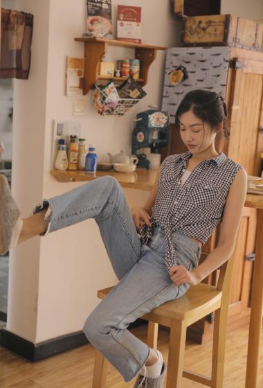 王双清新文艺居家写真图片49