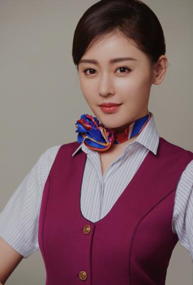 张天爱中国机长性感空姐制服写真图片78